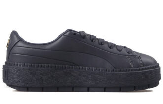 (WMNS) Platform Trace Premium Low-Top Sneakers Black