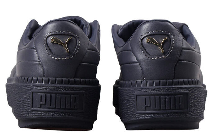 (WMNS) Platform Trace Premium Low-Top Sneakers Black