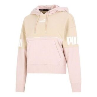 (WMNS) Power Colorblock Hoodie “Pink”