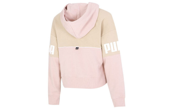 (WMNS) Power Colorblock Hoodie “Pink”