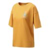 (WMNS) Printing Casual Sport Round NeckShort Sleeve Yellow