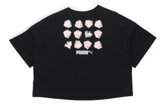 (WMNS) Printing Round-neck Black
