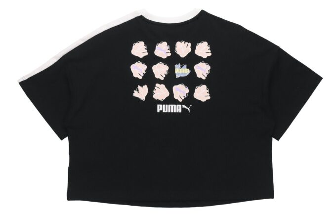 (WMNS) Printing Round-neck Black