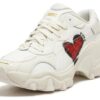 (WMNS) Pulsar Wedge CN Heart Sneakers “White Red”