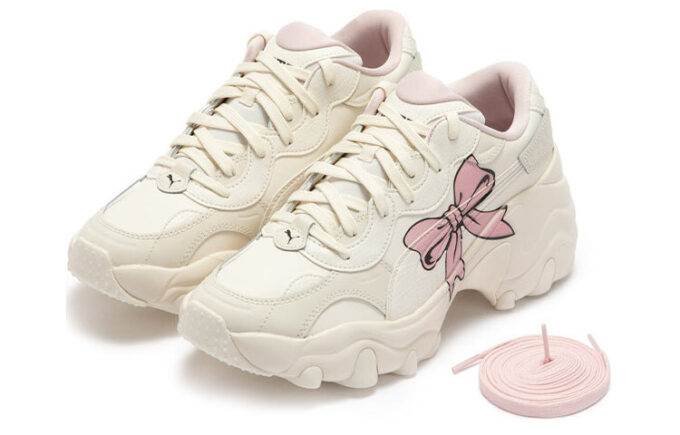 (WMNS) Pulsar Wedge “Cream Pink Red”