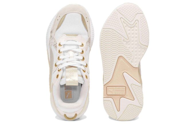 (WMNS) Rs-X Glimmer Sneakers “White Beige”