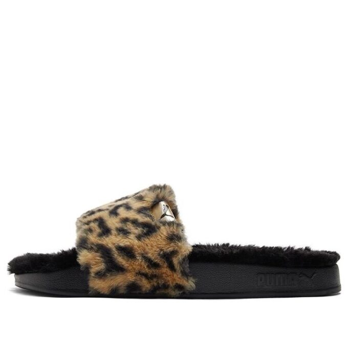 (WMNS) Shoes Sports slippers “Black Yellow”