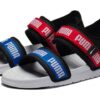 (WMNS) Signature Softride Casual Sandals Black Red Blue