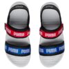 (WMNS) Signature Softride Casual Sandals Black Red Blue