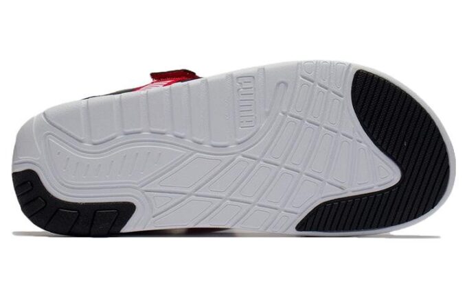 (WMNS) Signature Softride Casual Sandals Black Red Blue