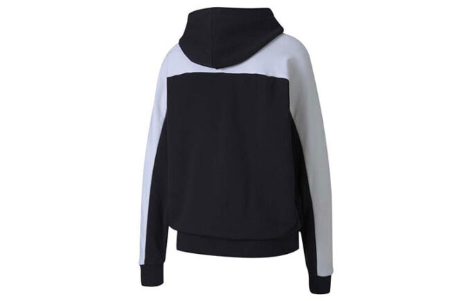 (WMNS) Small Logo Hoodie “Black White”