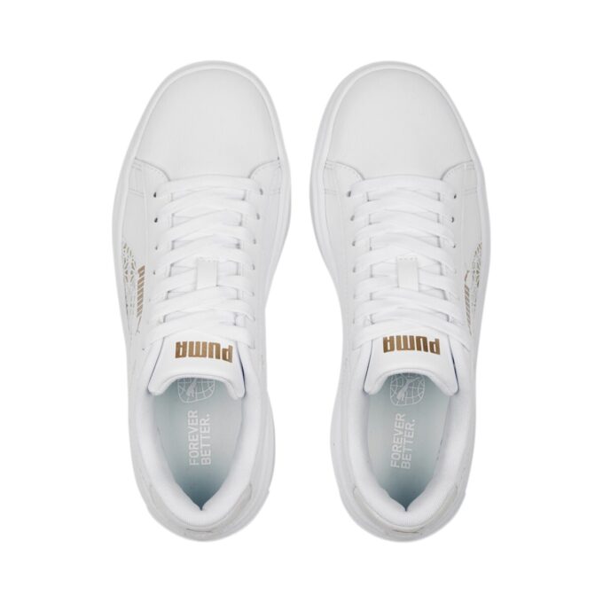 (WMNS) Smash Platform V3 “Laser Cut White Pristine Gold”