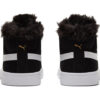 (WMNS) Smash V2 Plus Fleece Mid-Top Sneakers Black