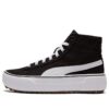 (WMNS) Sneakers Kaia Mid CV Black/White