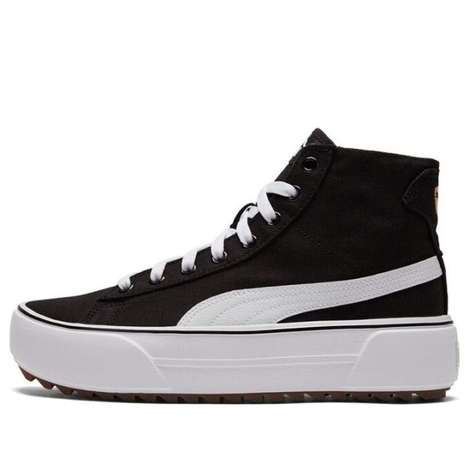 (WMNS) Sneakers Kaia Mid CV Black/White