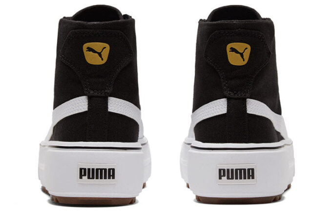 (WMNS) Sneakers Kaia Mid CV Black/White