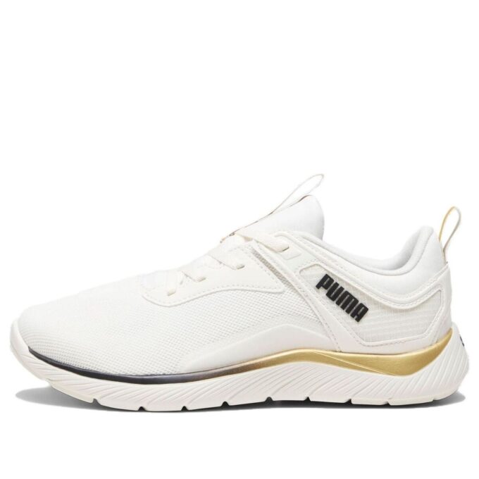(WMNS) Softride Remi Molten Metal “White Puma Gold”