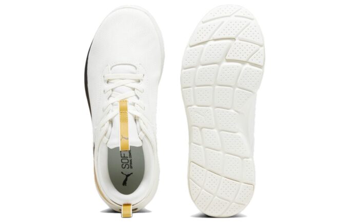 (WMNS) Softride Remi Molten Metal “White Puma Gold”