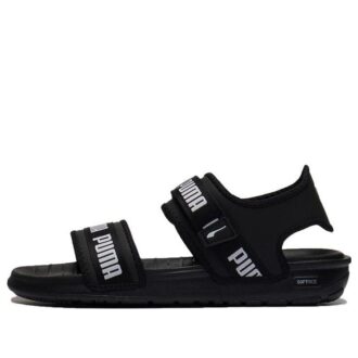 (WMNS) Softride Slide “Wordmark – Black White”