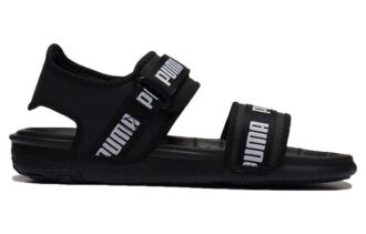 (WMNS) Softride Slide “Wordmark – Black White”