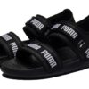 (WMNS) Softride Slide “Wordmark – Black White”