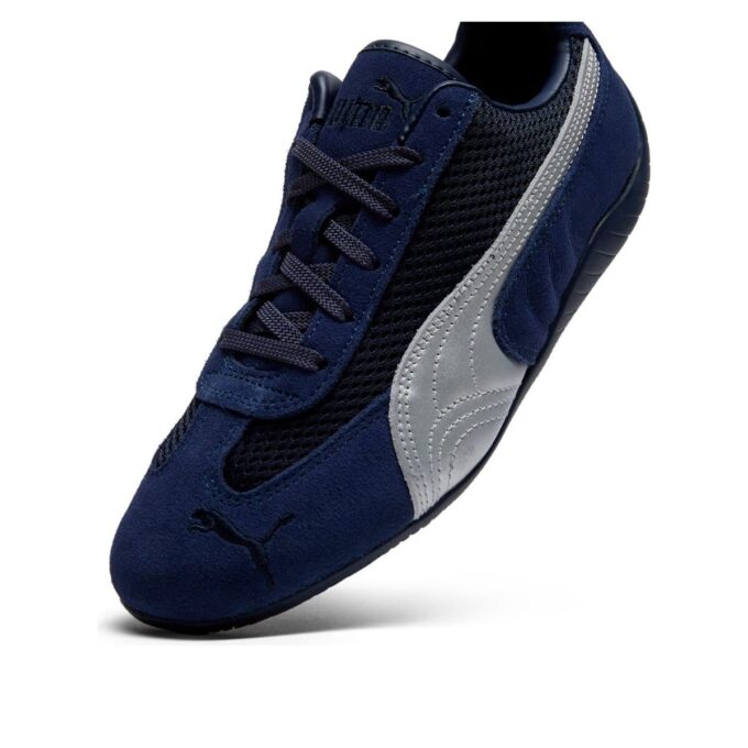 (WMNS) Speedcat Premium “Navy Matte Silver”