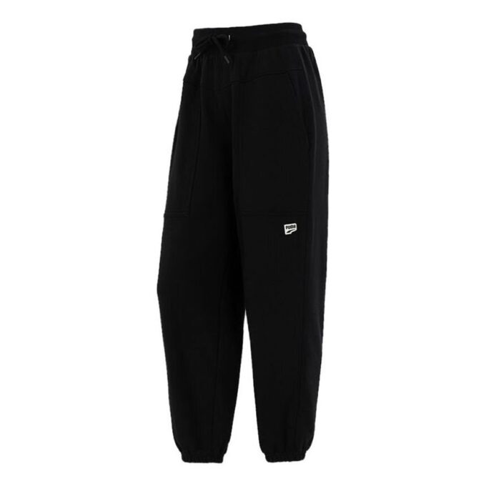 (WMNS) Sports Running Breathable Long Pants Black