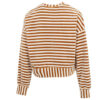(WMNS) Striped Knitted Sweater “Beige”