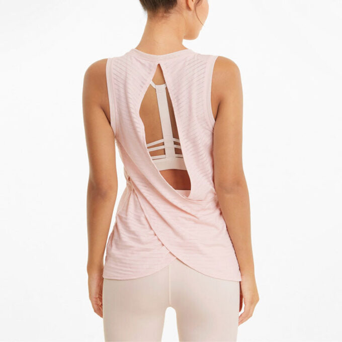 (WMNS) Studio Burnout Training Tank Top “Pink”
