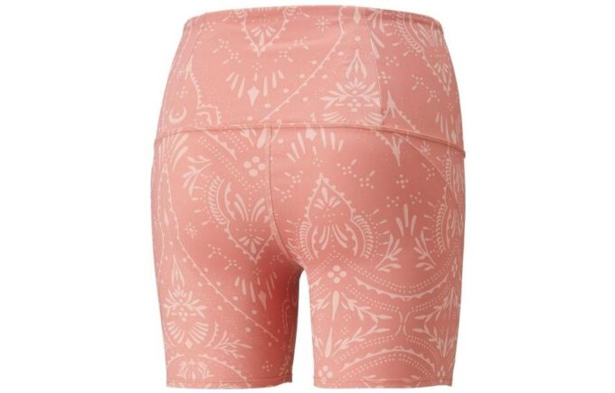 (WMNS) Studio Printed 5 Inch Training Legging Short “Rosette”