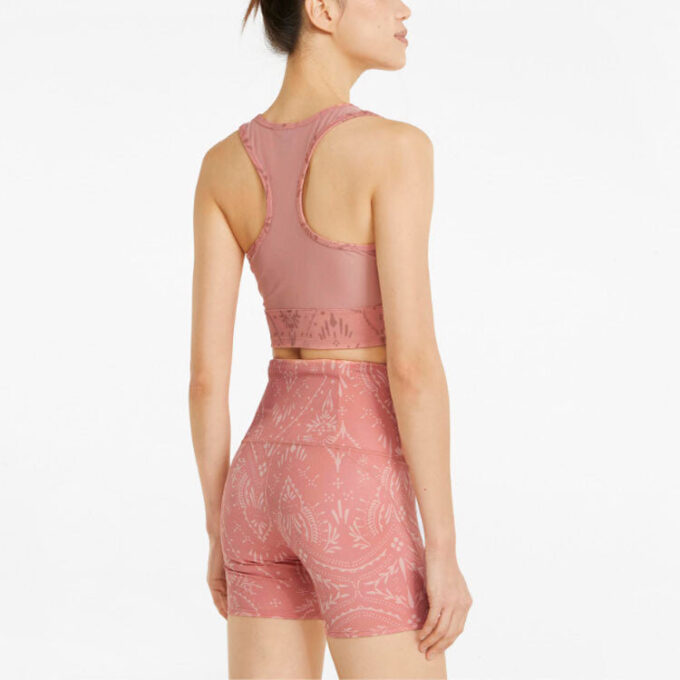 (WMNS) Studio Printed Cropped Training “Rosette”