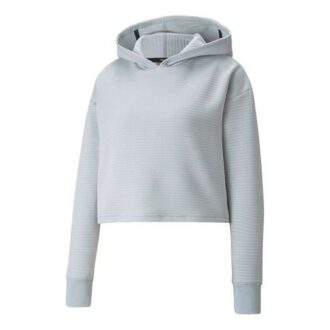 (WMNS) Studio Yoga Running Training Sports Hoodie Gray