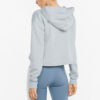(WMNS) Studio Yoga Running Training Sports Hoodie Gray