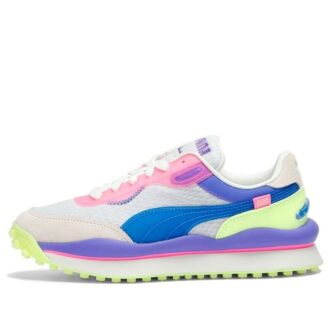 (WMNS) Style Rider Lumi “Silver Mist Ultra Blue Fizzy Light”