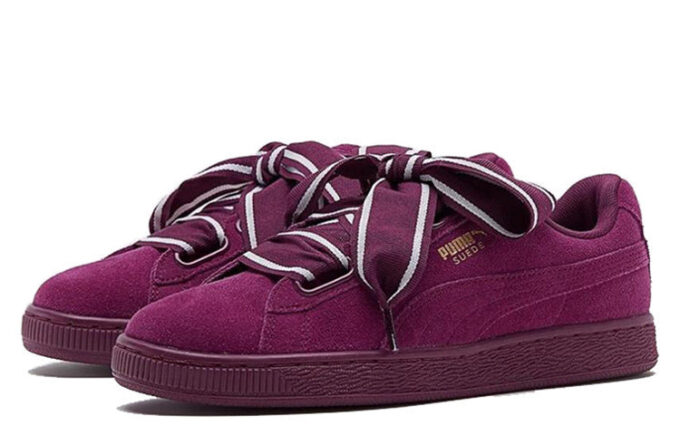 (WMNS) Suede Heart Satin 2 “Dark Purple”