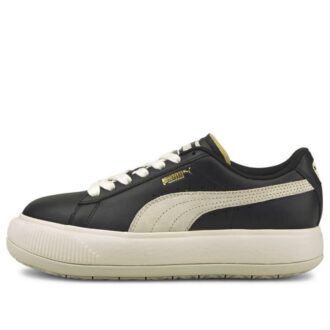 (WMNS) Suede Mayu BlackCasual Sneakers White