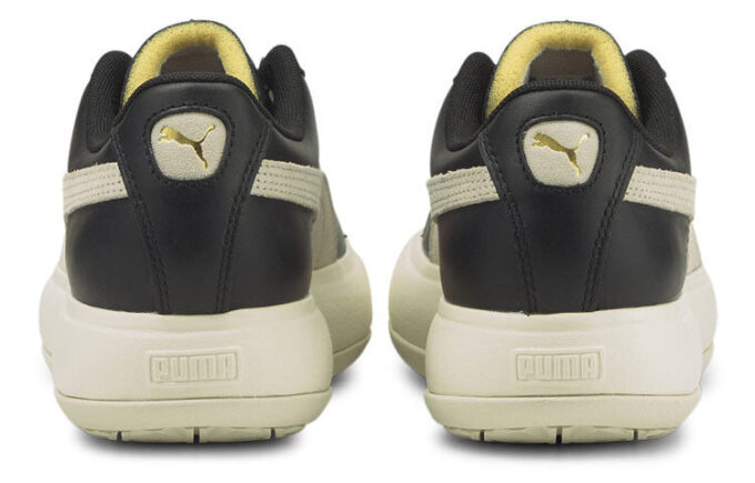 (WMNS) Suede Mayu BlackCasual Sneakers White