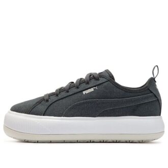 (WMNS) Suede Mayu Canvas “Ebony”