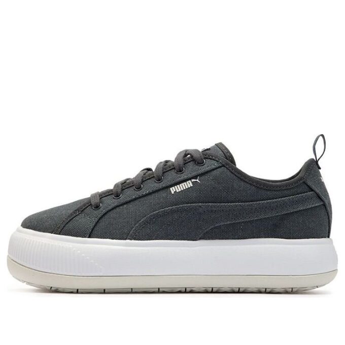 (WMNS) Suede Mayu Canvas “Ebony”