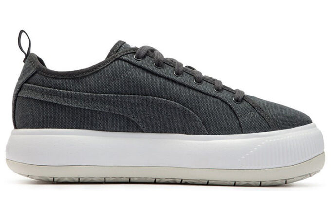 (WMNS) Suede Mayu Canvas “Ebony”
