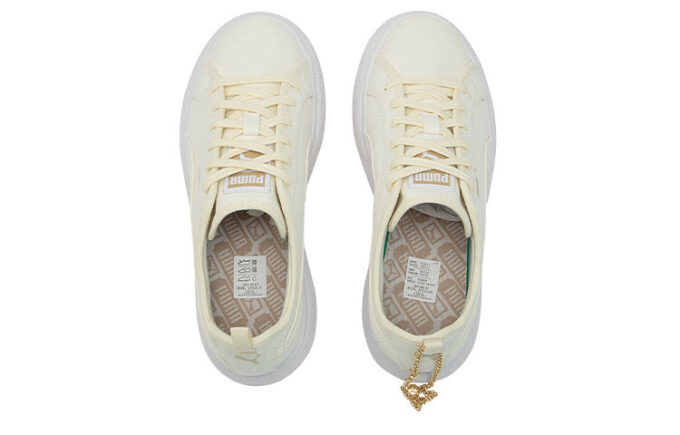 (WMNS) Suede Mayu Canvas “Pristine”