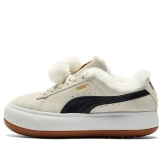 (WMNS) Suede Mayu “Fur – Whisper White Black”