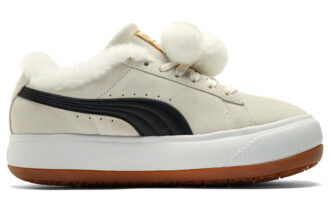 (WMNS) Suede Mayu “Fur – Whisper White Black”