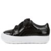 (WMNS) Suede Mayu Heart Patent “Black White”