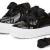(WMNS) Suede Mayu Heart Patent “Black White”