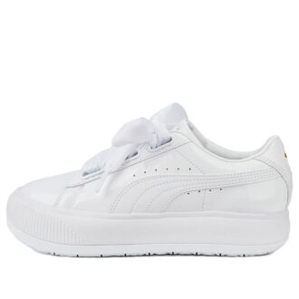 (WMNS) Suede Mayu Heart Patent “White”