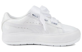 (WMNS) Suede Mayu Heart Patent “White”