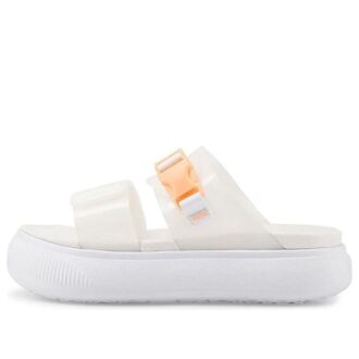 (WMNS) Suede Mayu Pop Sandal “White Fizzy Melon”