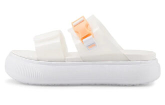 (WMNS) Suede Mayu Pop Sandal “White Fizzy Melon”