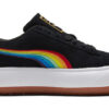 (WMNS) Suede Mayu “Rainbow – Black”